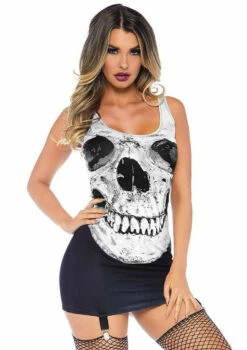 Skull Tank Dress -Disney Sales lg86636z 92040.1610140709