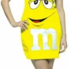 M&M's Yellow Tank Dress Adult -Disney Sales mM 35381.1644877793