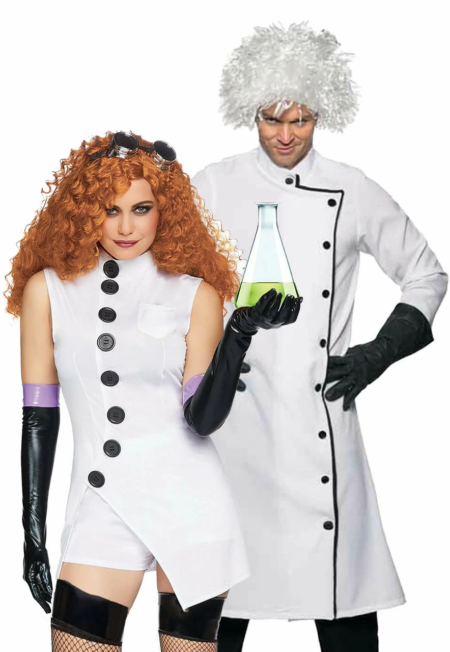 The Mad Scientist Laboratory Couple Costume 3 The Mad Scientist Laboratory Couple Costume