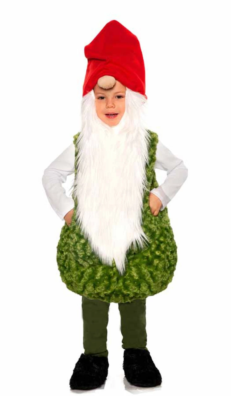 Garden Gnome Toddler Kids Costume 3 Garden Gnome Toddler Kids Costume