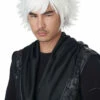 Manga Feathered White Wig 1 Manga Feathered White Wig -Disney Sales media 03527.1653926918