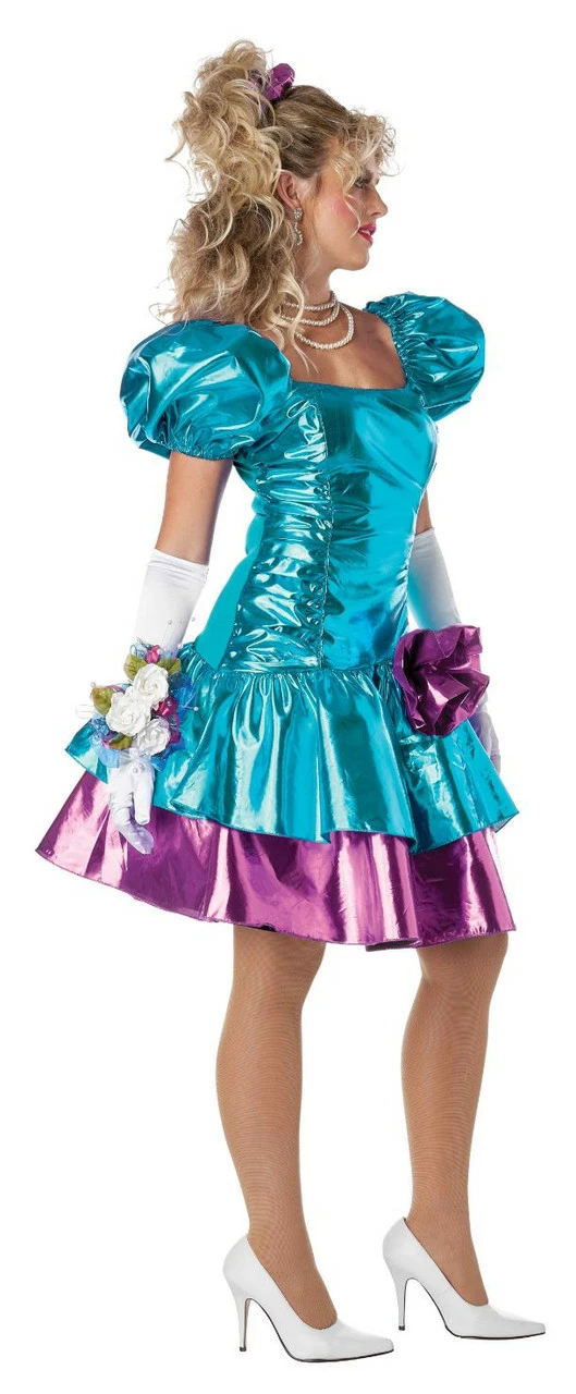 80's Party Dress Womens Costume 5 80's Party Dress Womens Costume - Image 3
