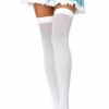 Plus Size Opaue Nylon Thigh Highs White -Disney Sales media 06752.1671053016