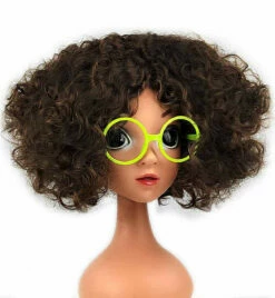Miracle Girl Wig And Glasses Set