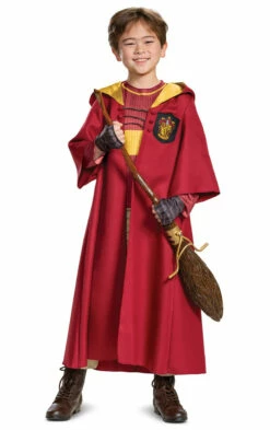 Harry Potter Quidditch Gryffindor Deluxe Costume -Disney Sales media 07435.1681147153