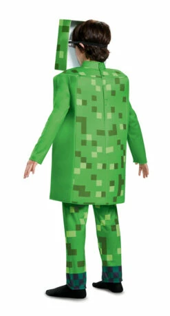 Minecraft Creeper Deluxe Kids Costume -Disney Sales media 08904.1681147178