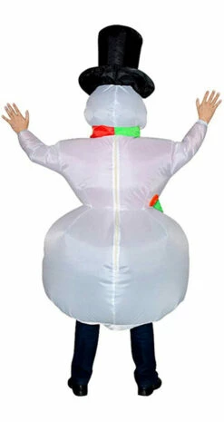 Snowman Inflatable Adult Costume -Disney Sales media 10496.1652389717