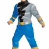 Power Rangers Blue Ranger Dino Fury Toddler Muscle -Disney Sales media 16169.1621016040