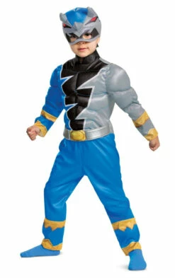 Power Rangers Blue Ranger Dino Fury Toddler Muscle