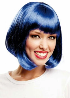 Short Blue Wig