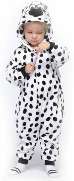 Cute Dalmatian Kid Onesie Costume