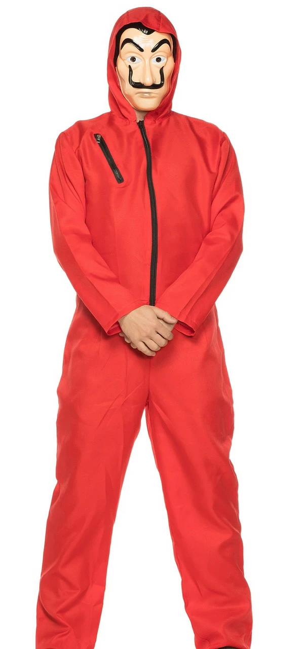 Money Heist Red Adult Costume 3 Money Heist Red Adult Costume