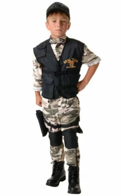Navy SEAL Team Soldier Child