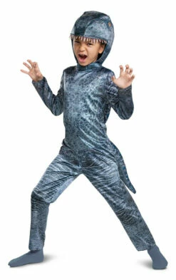 Jurassic World Blue Dinosaur Kids Costume