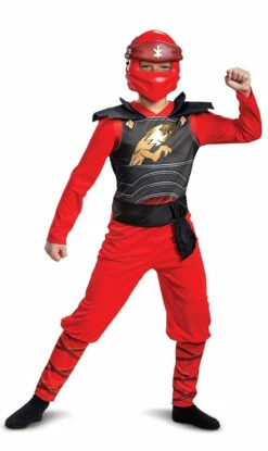 Kai Legacy Ninjago Jumpsuit Boy Costume