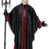 Black Mass Priest Men Costume