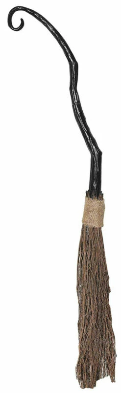 Crooked Witch Broom 37in