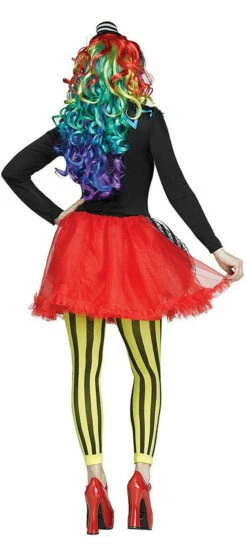 Freakshow Clown Womens Costume -Disney Sales media 26524.1592308429