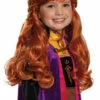 Frozen Anna Girls Wig -Disney Sales media 27210.1621015977