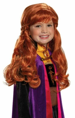 Frozen Anna Girls Wig