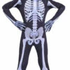 Skeleton Skinsuit With Hooded Mask Adults -Disney Sales media 28092.1653080667