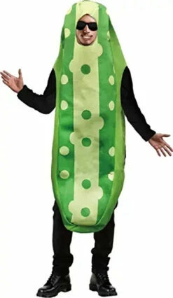 Greenish Pickle Men Costume