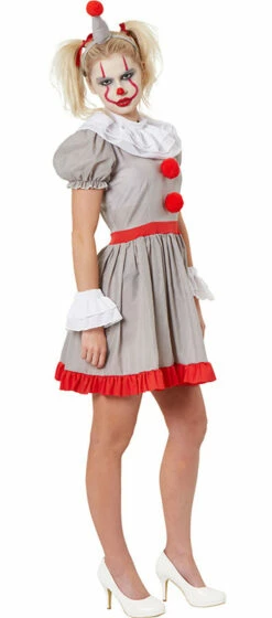 Ladies Horror Clown Women Costume -Disney Sales media 32456.1654797868
