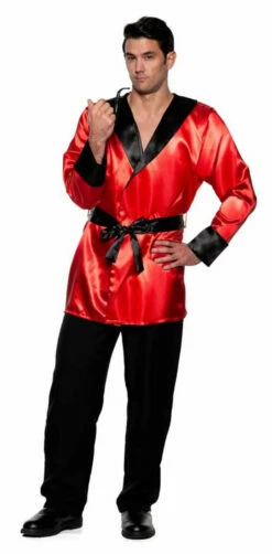 Playboy Huffman Jacket Men Costume