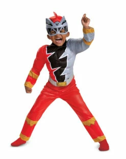 Power Rangers Red Ranger Dino Fury Muscle Toddler Costume