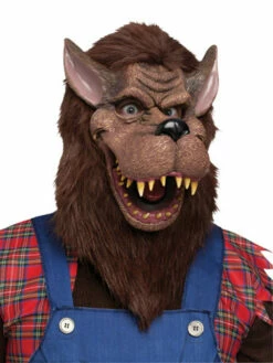 Adult Big Bad Wolf Mask - 1 Size