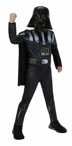STAR WARS Darth Vader Boy Premium Costume With Gloves -Disney Sales media 36273.1660924717