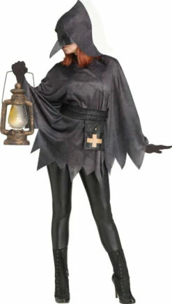 Plague Doctor Poncho Women Costume