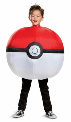 POKEMON Pokee Ball Inflatable Pokémon Child Costume -Disney Sales media 38364.1681147146