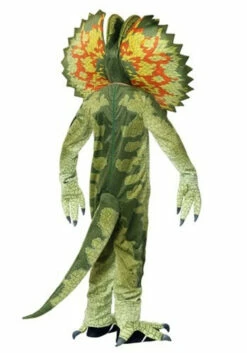 Green Dilophosaurous Dinosaur Kids Costume -Disney Sales media 38812.1653420817