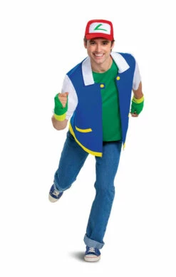 Pokemon Ash Ketchum Classic Adult Costume
