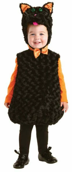 Black Cat Toddler Kids Costume