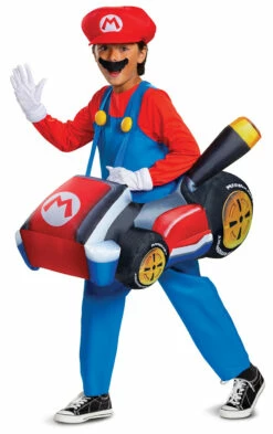 Super Mario Mario Kart Inflatable Child Costume 7 Super Mario Mario Kart Inflatable Child Costume -Disney Sales media 45174.1681147171