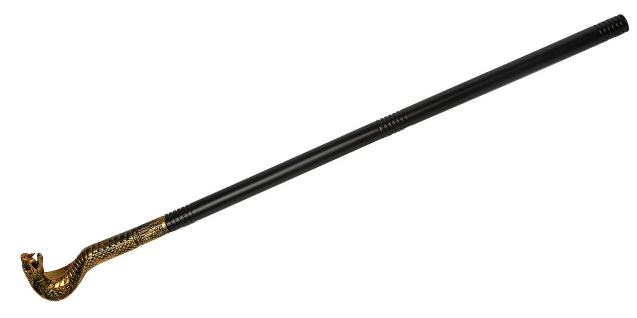 Golden Cobra Cane-Scepter 3 Golden Cobra Cane-Scepter