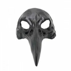Black Raven Venetian Mask