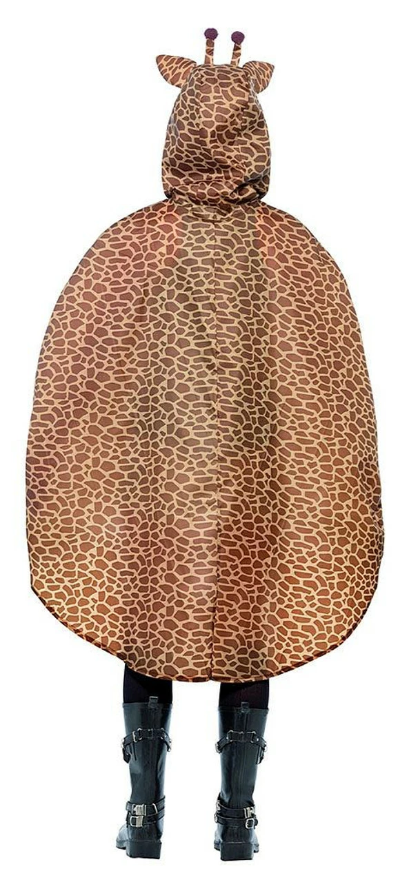Giraffe Party Poncho Woman Costume 4 Giraffe Party Poncho Woman Costume - Image 2