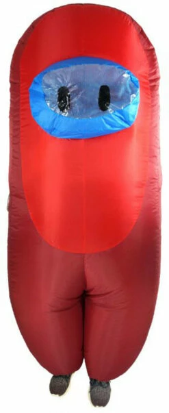 Among Us Red Inflatable Adults Costume
