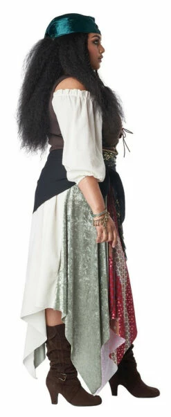Renaissance Gypsy Pirate Women Plus Costume -Disney Sales media 48010.1653684580
