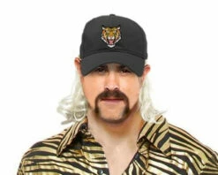 Tiger King Hat With Attached Mullet
