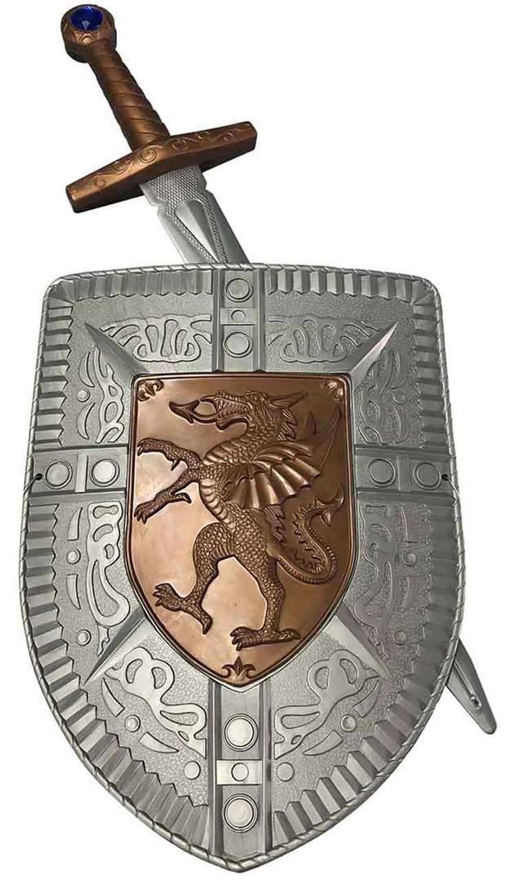 Crusader Shield And Sword Set For Kids 3 Crusader Shield And Sword Set For Kids