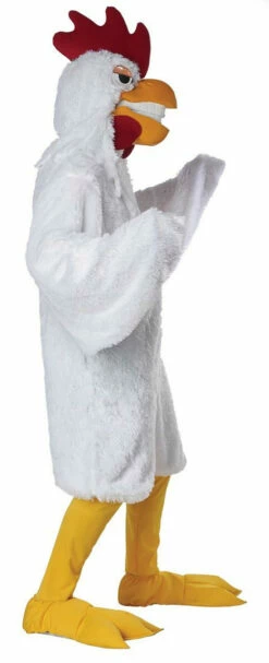 What The Cluck Chicken Mascot Adult Costume -Disney Sales media 52312.1653684559