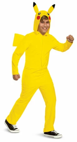 POKEMON Pikachu Hooded Classic Kid Costume