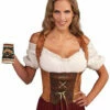 Corset Top Brown