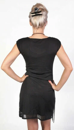 Black Flapper Dress Fringed -Disney Sales media 56503.1613506614