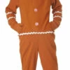Gingerbread Onesie Adult Costume -Disney Sales media 56840.1619467902