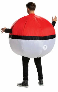POKEMON Poké Ball Inflatable Pokeman Adult Costume -Disney Sales media 59486.1681147142